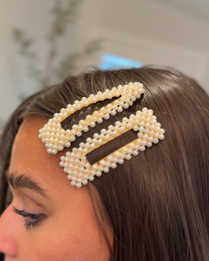 Chic Pearl Clips + Claw Set