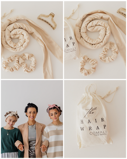 The Heatless Hair Wrap by COMALI - Original SAND