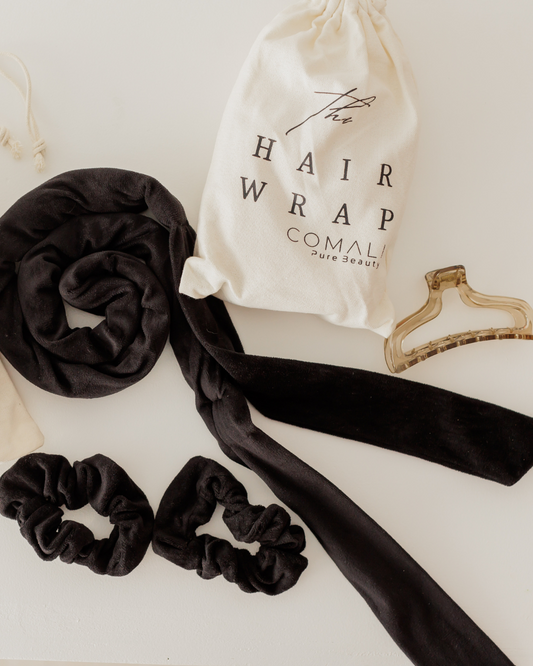 The Heatless Hair Wrap by COMALI - BLACK