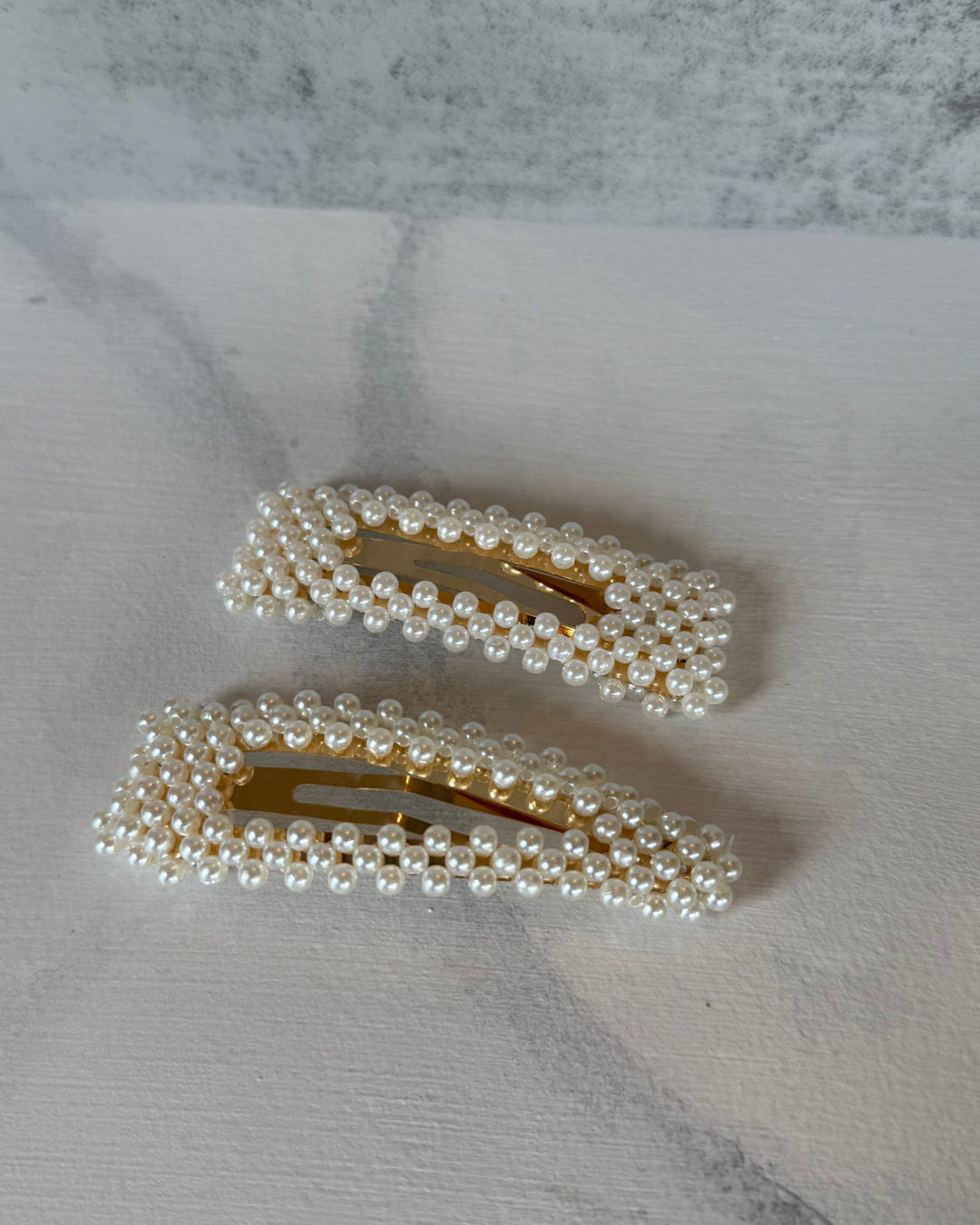 Chic Pearl Clips + Claw Set